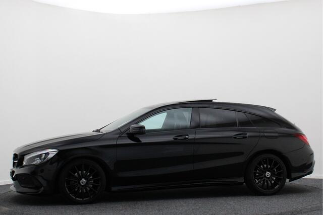 Mercedes-Benz CLA-KLASSE Shooting Brake 180 Business Solution AMG Night Upgrade Automaat Panoramadak, LED, Camera, Navigatie, Stoelverwarming, PDC, 18"