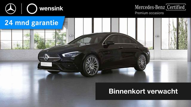 Mercedes-Benz CLA-KLASSE 180 AMG Line | Multispaaks velgen | Panoramadak | Widescreen | Stoelverwarming | Sfeerverlichting |