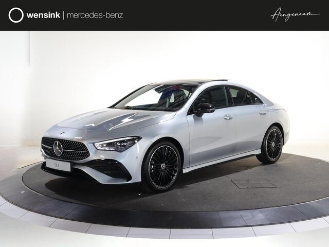 Mercedes-Benz CLA-KLASSE 180 Business Solution AMG | Panoramaschuifdak | AMG Line Plus | Head-up display | Nightpakket | 360° camera | Dodehoekassistent |