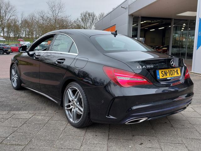 Mercedes-Benz CLA-KLASSE 180 122pk Automaat AMG Upgrade Edition | Navi | Apple Carplay+Android Auto | Airco | Cruise | Leder+Alcantara+Stoelverwarming | Licht+Regensensor | Pdc V+A+Assist+Camera | 18''lm