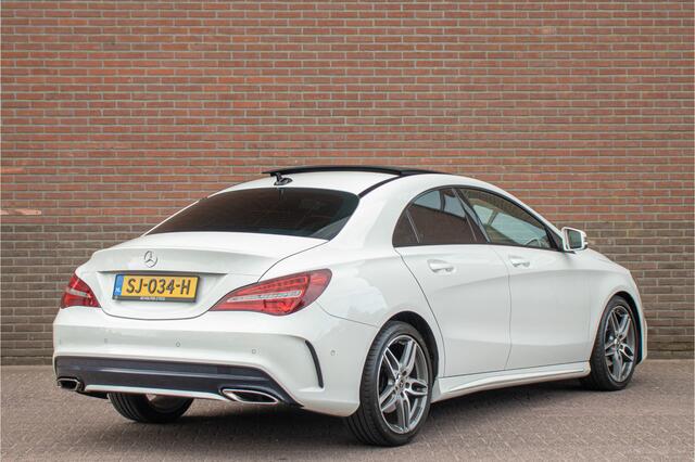 Mercedes-Benz CLA-KLASSE 180 Business Solution AMG, 61.000km NAP, Panoramadak, Carplay, Stoelverwarming, Camera, Half leder, Park Assist.
