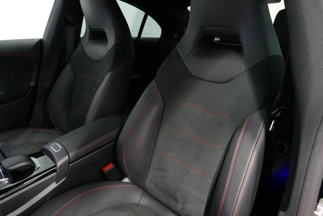 Mercedes-Benz CLA-KLASSE 250 e AMG Line / CLA45 AMG diffuser / Panamericana Grille / Elektr. verstelbare voorstoelen + memory / Multibeam LED / Ambienteverlichting / Apple Carplay - Android Auto / Stoelverwarming /Rondomzichtcamera / Grootlicht assistent / Keyless / Achteruitrijc