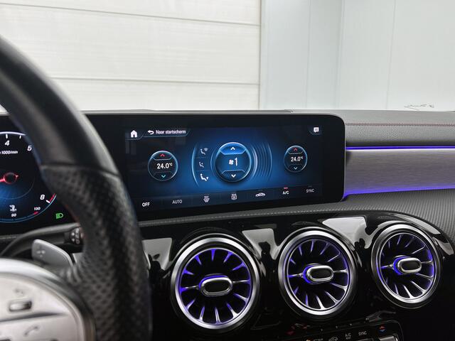 Mercedes-Benz CLA-KLASSE 200 AMG Nightpakket | Alarm | Sfeerverlichting | Keyless Go | Augmented Reality | Parkeerpakket met Camera | Inclusief 12 Maanden Garantie.