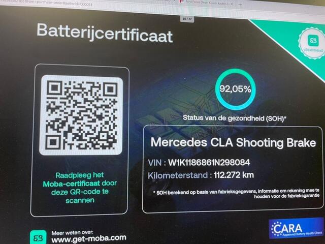 Mercedes-Benz CLA-KLASSE Shooting Brake 250 e - Panorama, Digitaal Coclpit, Half Leer