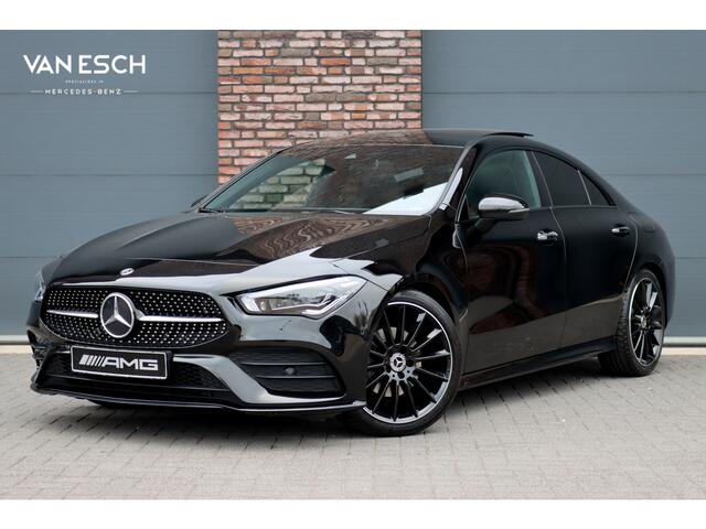 Mercedes-Benz CLA-KLASSE 180 AMG Line | Panoramadak | Memory | Sfeerverlichting | Camera | Advanced Sound System | Keyless Go | Zitcomfortpakket | Cruise Control | Multibeam LED |