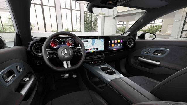 Mercedes-Benz CLA-KLASSE 200 Business Solution AMG 58 kWh | Panoramadak | Premium plus Pakket | Superscreen | Trekhaak | Head-Up | Burmester |