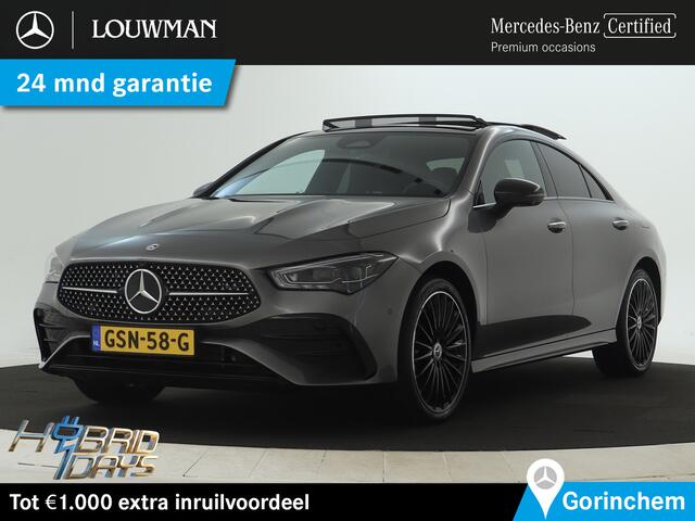 Mercedes-Benz CLA-KLASSE 250 e Star Edition | AMG Line | Night Pakket | Panorama Schuif-Kanteldak | Sfeerverlichting | Inclusief 24 maanden MB Certified garantie voor Europa.