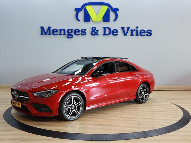 Mercedes-Benz CLA-KLASSE 250 e Business Solution AMG Limited Airco ECC | Panorama | Memory | Sfeer | Keyless | Trekhaak | Camera | Isofix | NAP