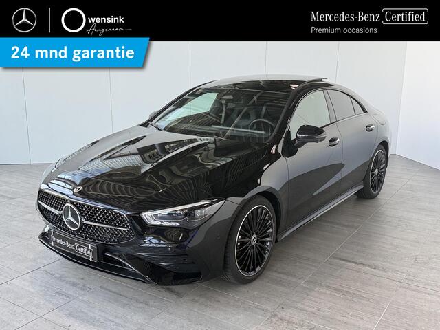 Mercedes-Benz CLA-KLASSE 180 Business Solution AMG | Panoramaschuifdak | AMG Line Plus | Head-up display | Nightpakket | 360° camera | Dodehoekassistent |