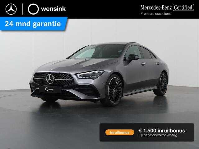Mercedes-Benz CLA-KLASSE 180 Business Solution AMG | Panoramaschuifdak | AMG Line Plus | Nightpakket | Head-Up | Dodehoekassistent