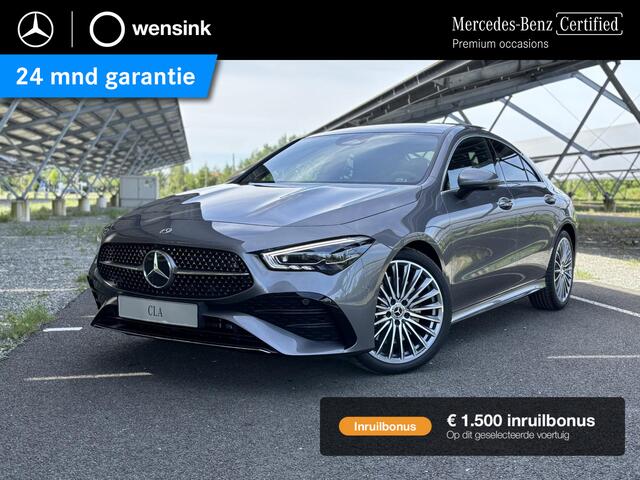 Mercedes-Benz CLA-KLASSE 180 Business Solution AMG | Panoramadak | Burmester | Trekhaak | Rijassistentiepakket | Winter pakket | 360 camera |