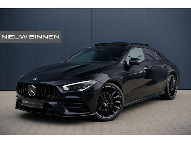 Mercedes-Benz CLA-KLASSE 250 e AMG Line | Panoramadak | Stoelverwarming | Navigatie | Camera | Keyless | Ambiance Verlichting | Parkeersensoren | Cruise Control |