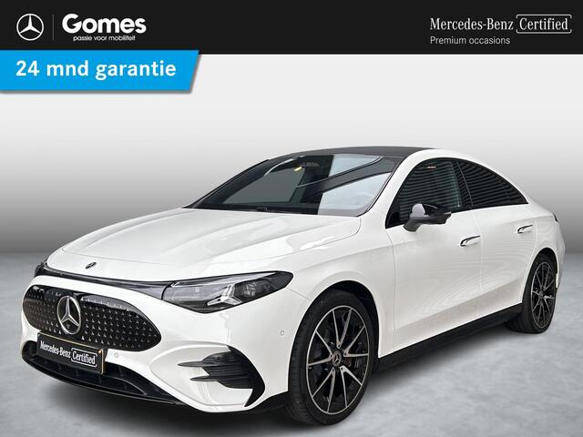Mercedes-Benz CLA-KLASSE 250+ Launch Edition 85.5 kWh | AMG Line | Nightpakket | Panoramadak | MULTIBEAM LED Koplampen | DISTRONIC Afstandsassistent | Dodehoekassistent | Elektrisch Verstelbare Stoelen + Memory | Stoelverwarming | Sfeerverlichting