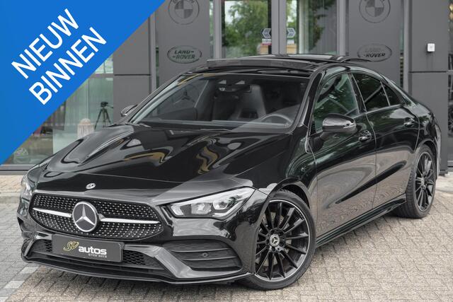 Mercedes-Benz CLA-KLASSE CLA250 AMG 224pk Panoramadak Night pakket Widescreen Sfeerverlichting 19" LMV