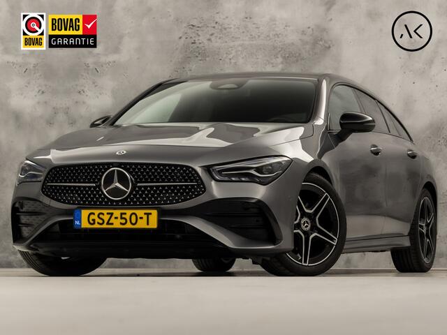 Mercedes-Benz CLA-KLASSE 180 AMG Sport Automaat (GROOT NAVI, LOGISCH NAP, CAMERA, LEDER, SPORTSTOELEN, GETINT GLAS, STOELVERWARMING, ELEK ACHTERKLEP, NIEUWSTAAT)