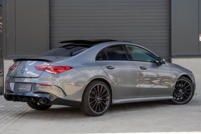 Mercedes-Benz CLA-KLASSE 180 Premium Plus AMG PANO MEMORY HUD STOELVERWARMING CAMERA DIFFUSER BURMESTER
