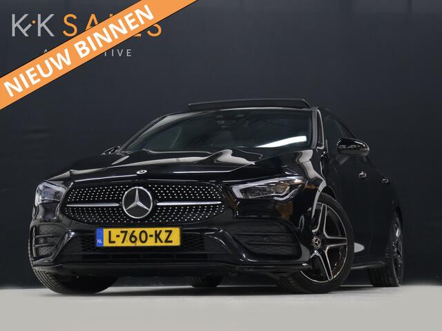 Mercedes-Benz CLA-KLASSE 200 Business Solution AMG [SCHUIFKANTELDAK, AMG PAKKET, APPLE CARPLAY, ANDROID, WIDESCREEN COCKPIT, STOELVERWARMING, CAMERA, SFEERVERLICHTING, MULTIBEAM LED, PDC V+A, CRUISE CONTROL, NAVIGATIE, KEYLESS, CLIMATE CONTRO