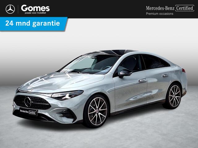 Mercedes-Benz CLA-KLASSE 180 Business Solution AMG | Panoramadak | Night Pakket | Achteruitrijcamera | Elektrisch Verstelbare Stoelen + Memory | Sfeerverlichting | Stoelverwarming | Dodehoekassistent | Multibeam LED | Keyless-GO