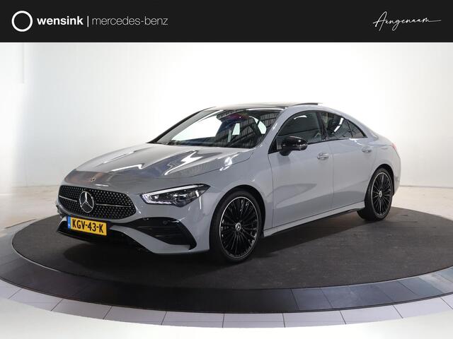 Mercedes-Benz CLA-KLASSE 180 Business Solution AMG | Nightpakket | Head-up display | 360° camera | Dodehoekassistent | 19 inch AMG Velgen |