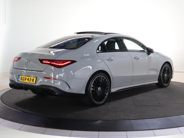 Mercedes-Benz CLA-KLASSE 180 Business Solution AMG | Nightpakket | Head-up display | 360° camera | Dodehoekassistent | 19 inch AMG Velgen |