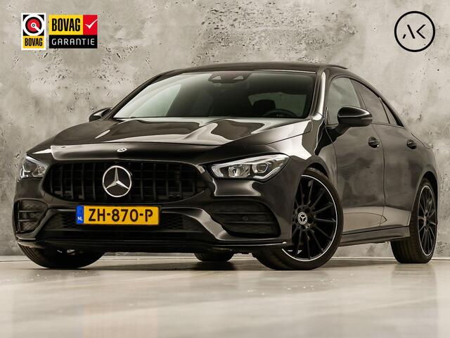 Mercedes-Benz CLA-KLASSE 200 AMG Sport 163Pk Automaat (PANORAMADAK, GROOT NAVI, LEDER, CAMERA, SPORTSTOELEN, GETINT GLAS, STOELVERWARMING, NIEUWSTAAT)