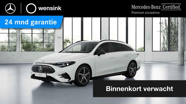 Mercedes-Benz CLA-KLASSE 180 Business Solution AMG | Night | Distronic | Panoramadak | Keyless | Sfeerverlichting |