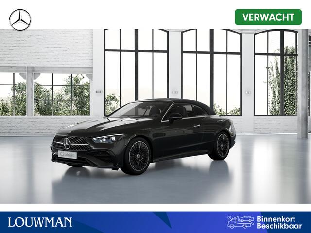 Mercedes-Benz CLE Cabriolet 180 AMG Line | Nightpakket | Antidiefstalpakket GUARD 360° Plus | Parkeerpakket met 360°-camera | Premium pakket | Memorypakket | Cabriolet comfortpakket | KEYLESS-GO | Verwarmde stoelen vooraan |