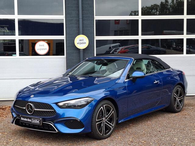 Mercedes-Benz CLE Cabriolet 180 Luxury Line | Beige leder | Stoelventilatie | 360° camera | Rijassistentiepakket | Memory pakket | Head-up Display | DIGITAL LIGHT | Stoelverwarming | Sfeerverlichting | Keyless-GO