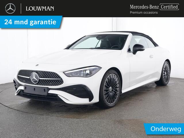 Mercedes-Benz CLE Cabriolet 200 AMG Line Trekhaak | AMG Line Night Pakket | Memory Voorstoelen | Aircap | Airscarf | Stoel en Stuur verwarming. Inclusief 24 maanden MB Certified garantie voor Europa.