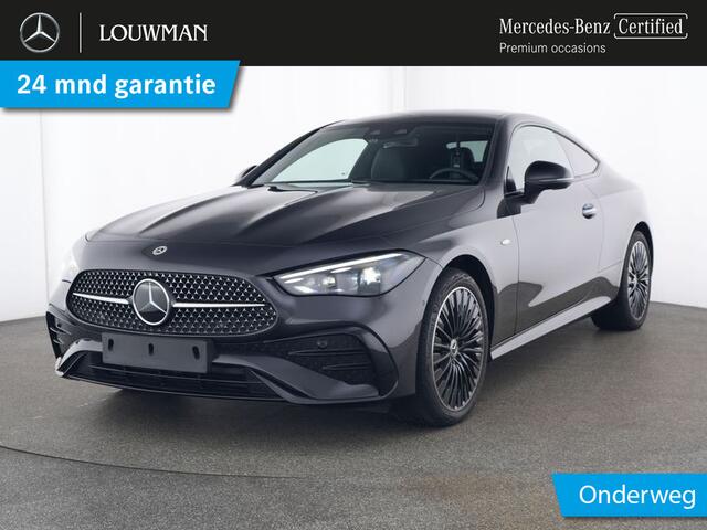 Mercedes-Benz CLE Coupé 300 e AMG Plug-In Hybride | AMG Line Advanced Plus | Night Pakket | Alarm | Trekhaak | Digital Koplampen | Distronic | Stuur en Stoelverwarming | Inclusief 24 maanden MB Certified garantie voor Europa.