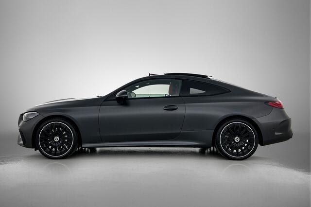 Mercedes-Benz CLE Coupé 300 4MATIC AMG-Line | Night pack | Panorama schuifdak | Rijassistentie pack | Burmester Sound | Leder | Premium Plus pack Inclusief 24 maanden MB Certified garantie voor Europa.