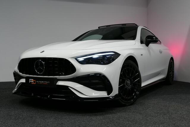 Mercedes-Benz CLE Coupé 300 e AMG Line / E53 AMG Look / Maxton design Bodykit / Panoramadak / Elektr. verstelbare voorstoelen + memory / Digital Light (Laser) / Apple Carplay - Android Auto / Stoelverwarming / Ambienteverlichting / 20'' LMV / Stuurwiel verwarming / Night pakket 