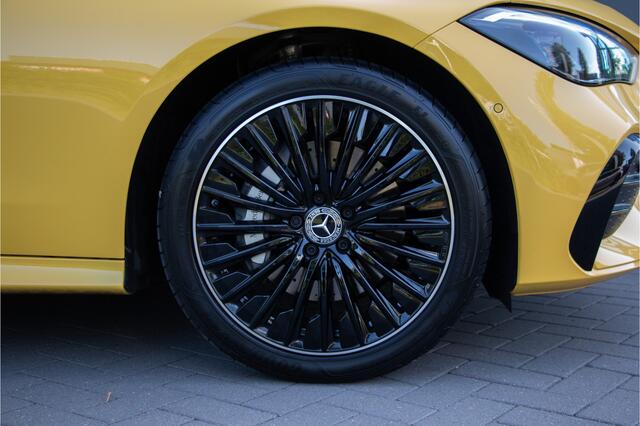 Mercedes-Benz CLE Coupé 300 e AMG Line | ACC | Pano | Burmester | NL Auto | Camera | Lane & Side Assist | Memory | Keyless Go | Apple & Android Carplay | Verkeersbordenherkenning | MBUX Premium | Led | Sfeerverlichting Premium | 19"| 313PK | Fabrieksgarantie 01/27
