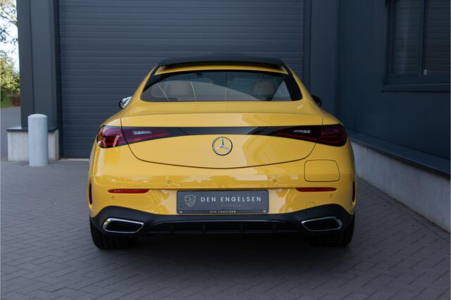Mercedes-Benz CLE Coupé 300 e AMG Line | ACC | Pano | Burmester | NL Auto | Camera | Lane & Side Assist | Memory | Keyless Go | Apple & Android Carplay | Verkeersbordenherkenning | MBUX Premium | Led | Sfeerverlichting Premium | 19"| 313PK | Fabrieksgarantie 01/27