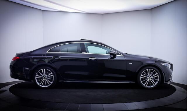 Mercedes-Benz CLS-KLASSE 450 4MATIC AMG Premium Plus SCHUIFDAK/BURMESTER/360 CAM/ACC/MEMORY/STOELVERW+KOELING/LEDER/CARPLAY/BLINDSPOT/LMV