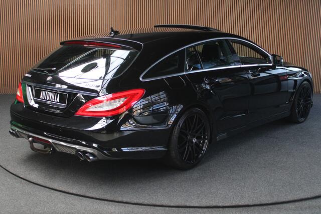 Mercedes-Benz CLS-KLASSE Shooting Brake 500 4MATIC Brabus Navi Camera Leer PTS Stoelventilatie Elektr. achterklep Distronic LM velgen