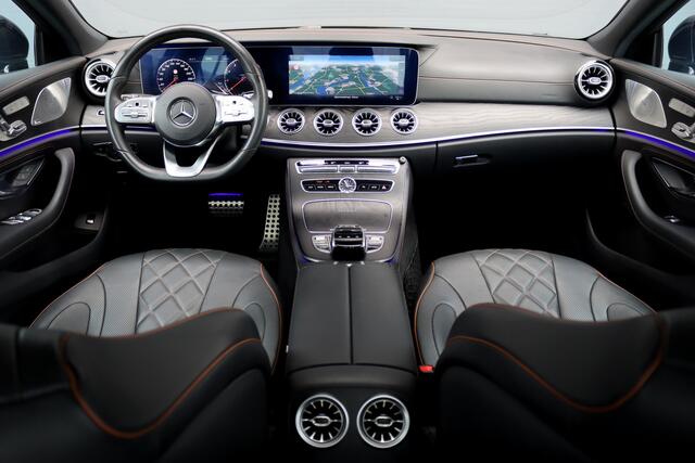 Mercedes-Benz CLS-KLASSE 450 4MATIC AMG Line 'Edition 1' | Premium+ | Luchtvering | Distronic+ | Massage | Schuifdak | Burmester | Vlakkenverwarming | Nappa Leder |