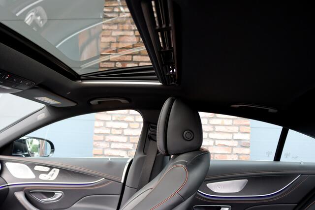 Mercedes-Benz CLS-KLASSE 450 4MATIC AMG Line 'Edition 1' | Premium+ | Luchtvering | Distronic+ | Massage | Schuifdak | Burmester | Vlakkenverwarming | Nappa Leder |