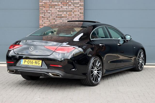 Mercedes-Benz CLS-KLASSE 450 4MATIC AMG Line 'Edition 1' | Premium+ | Luchtvering | Distronic+ | Massage | Schuifdak | Burmester | Vlakkenverwarming | Nappa Leder |