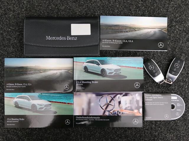 Mercedes-Benz Cla Shooting Brake 250 e Business Solution AMG Limited AMG Line | Night Pakket | Panorama Schuif-Kanteldak | Trekhaak | Sfeerverlichting | Stoelverwarming. Inclusief 24 maanden Mercedes-Benz Certified garantie voor Europa.