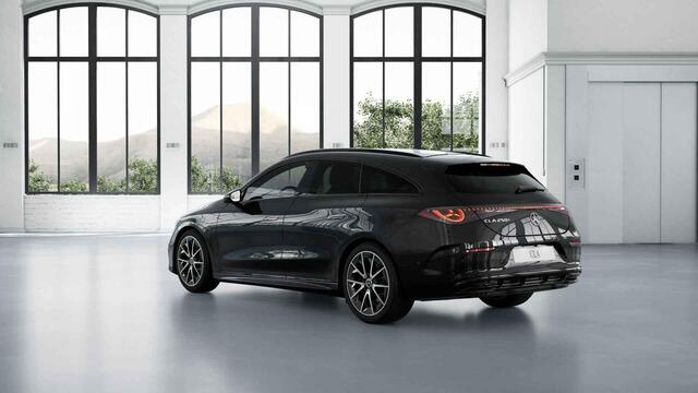 Mercedes-Benz Cla Shooting Brake 250+ Business Solution AMG 85 kWh | MultiBeam Led | Panoramadak | Dodehoekassistent | Achteruitrijcamera | Nightpakket | 19"LM-velgen |