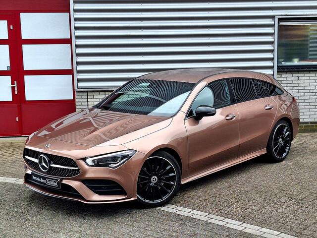 Mercedes-Benz Cla Shooting Brake 180 AMG Line | Night pakket | Achteruitrijcamera | Sfeerverlichting | Stoelverwarming | Dodehoekassistentie | Multibeam LED | Keyless-GO | Elektrische achterklep