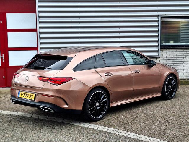 Mercedes-Benz Cla Shooting Brake 180 AMG Line | Night pakket | Achteruitrijcamera | Sfeerverlichting | Stoelverwarming | Dodehoekassistentie | Multibeam LED | Keyless-GO | Elektrische achterklep