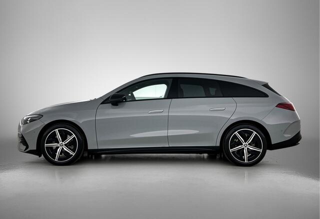 Mercedes-Benz Cla Shooting Brake 200 Business Solution AMG 58 kWh | Premium Pakket | Winterpakket | Nightpakket | Trekhaak | Massagefunctie | Smartphone integratie | Vast panoramadak | Sfeerverlichting | Sierelementen in aluminium | Verlichte grill |