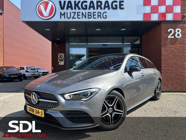 Mercedes-Benz Cla Shooting Brake 200 Business Solution AMG Night Edition // PANO/SCHUIFKANTELDAK // STANDKACHEL // FULL LED // NAVI // CAMERA // SFEERVERLICHTING // SPORTSTOELEN