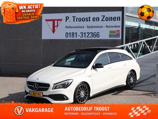 Mercedes-Benz Cla Shooting Brake 200 Prestige AMG/White edition/Night/Panoramadak/Stoelverwarming/Cruise control/Achteruitrijcamera/Elektrische achterklep/Navigatie