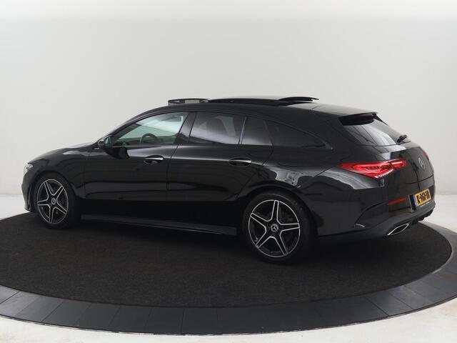 Mercedes-Benz Cla Shooting Brake 180 Business Solution AMG | Panoramadak | Stoelverwarming | Memory | Sfeerverlichting | Matrix LED | Leder/Alcantara | Side Assist | Widescreen | Navigatie | Camera | Climate control