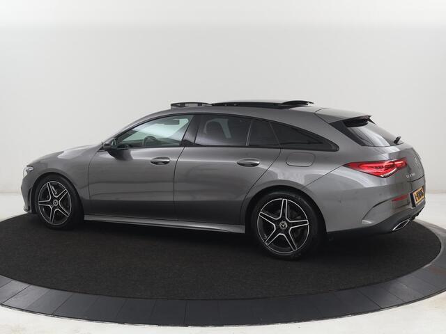 Mercedes-Benz Cla Shooting Brake 180 Business Solution AMG | Panoramadak | Stoelverwarming | Memory | Sfeerverlichting | Matrix LED | Leder/Alcantara | Side Assist | Widescreen | Navigatie | Camera | Climate control