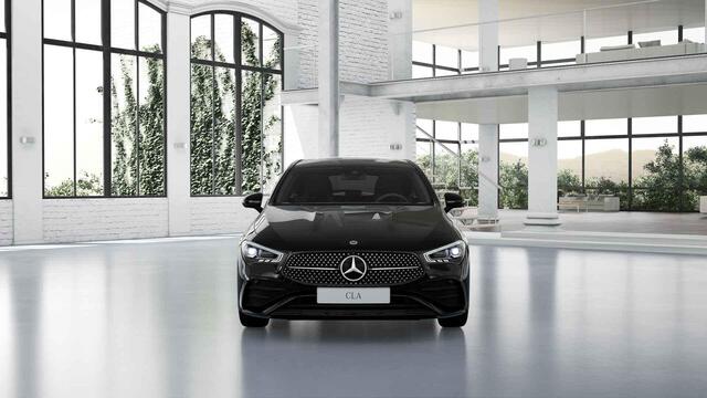 Mercedes-Benz Cla Shooting Brake 180 Business Solution AMG | Panoramaschuifdak | Premium plus | Night pakket | Multispaaks velgen | Head-up display | Dodehoekassistent | 360° camera | Stoelverwarming |