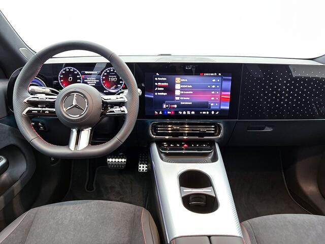 Mercedes-Benz Cla Shooting Brake 250+ Business Solution AMG 85 kWh | Nightpakket | Trekhaak | Sportstoelen | Vast panoramadak | Warmtewerend, donkergetint glas | 18 inch vijfspaaks AMG-velgen | URBAN GUARD |